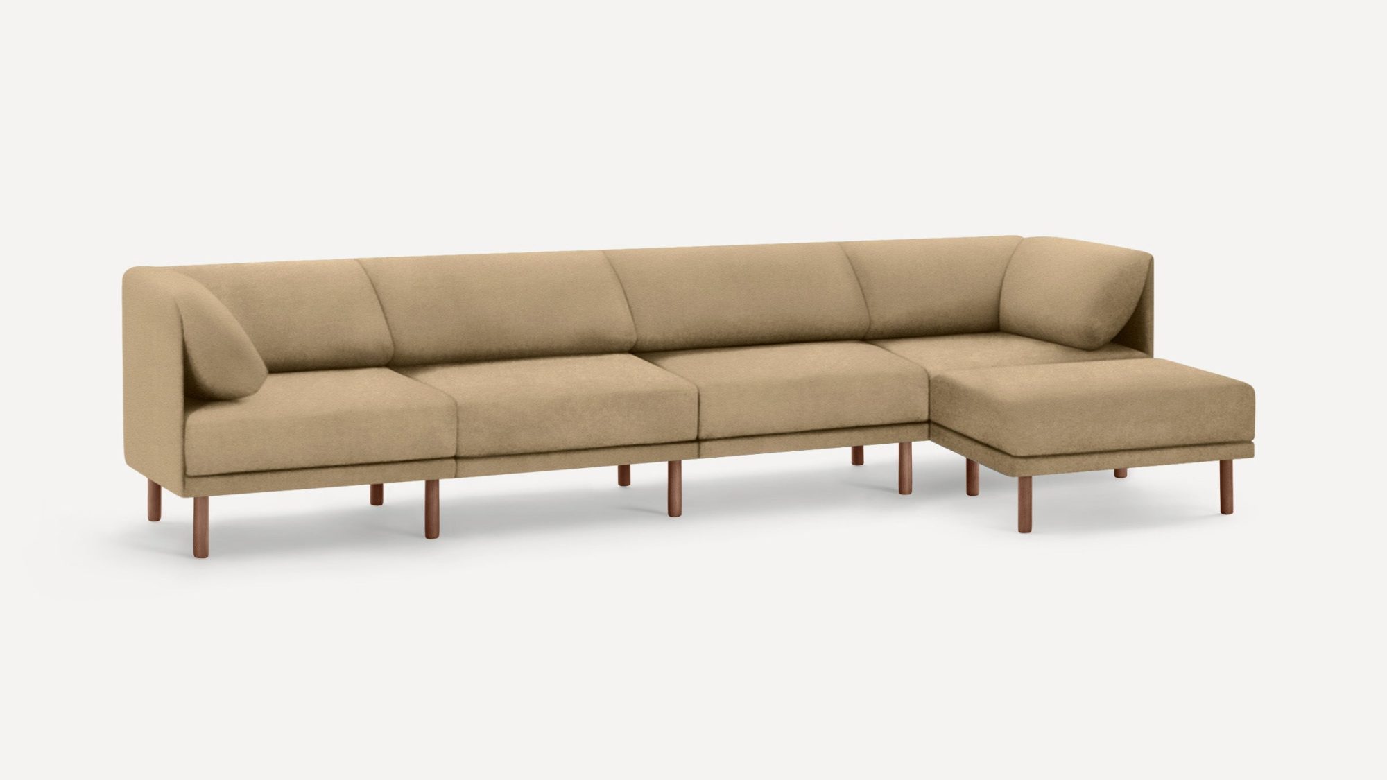 Range 5-Piece Sectional Lounger