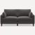 Heather Charcoal - Performance Chenille