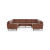 Chestnut - Top Grain Leather