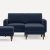 Navy Blue - Performance Flatweave