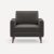 Heather Charcoal - Performance Chenille