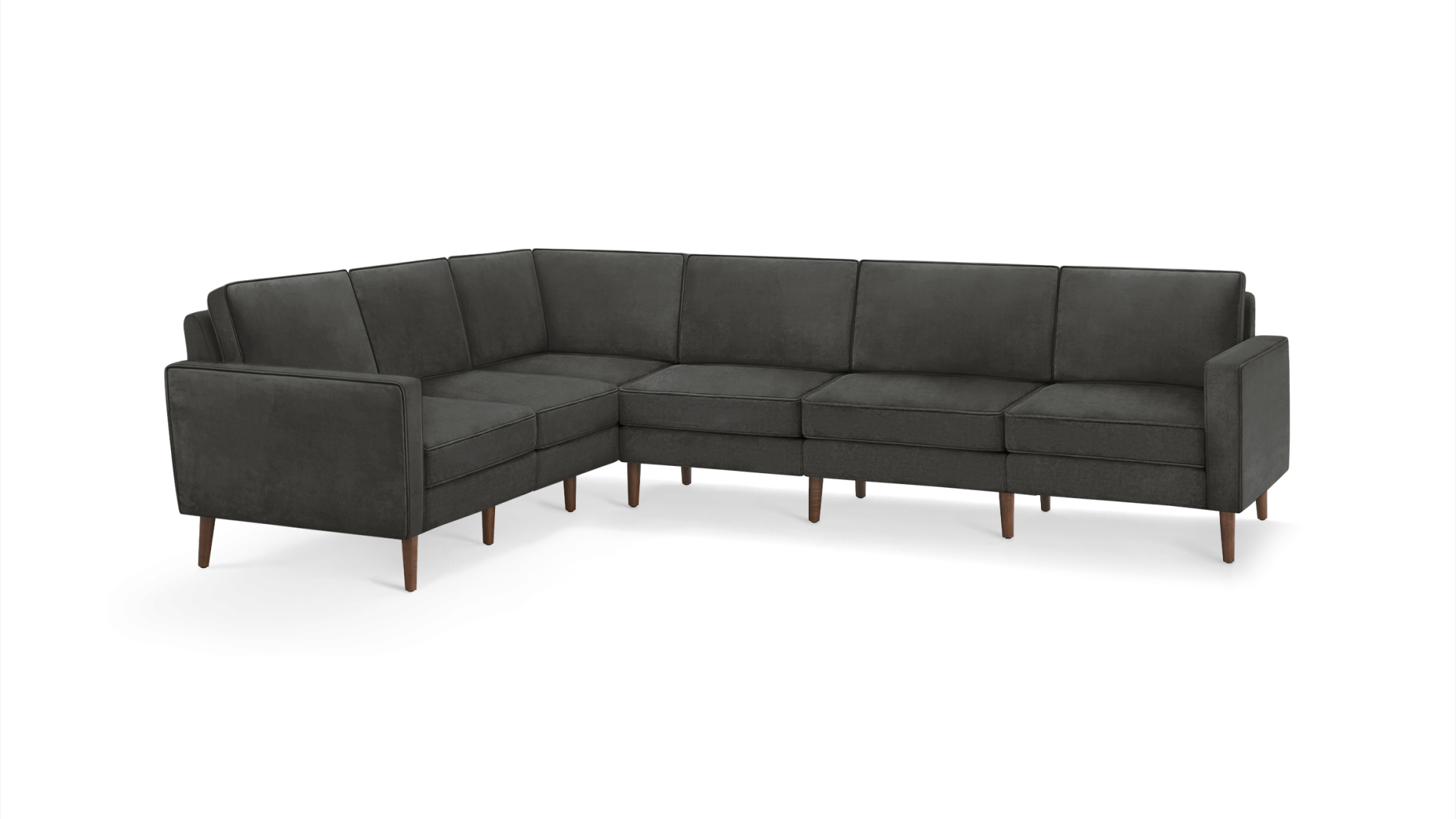 Nomad Velvet 6-Seat Corner Sectional