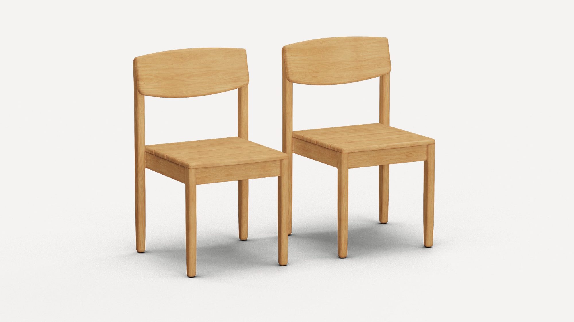 Dunes Teak Dining Chairs (Set of 2)